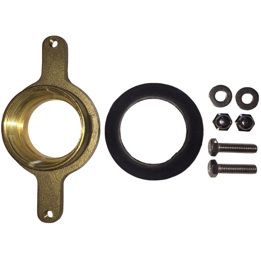 Waterless 2"Brass Flange Set for Urinals #5001