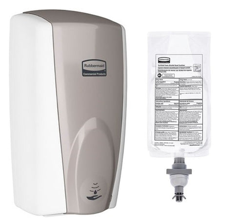 TC® AutoFoam Touch-Free Dispensers & Sanitizer Combo